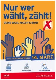 Ausländer Beiratswahlen am 14. März 2021