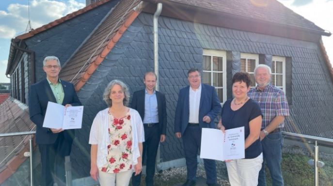 Europa-Staatssekretär Mark Weinmeister zu Gast in Schöneck