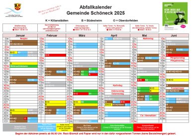 Abfallkalender 2025