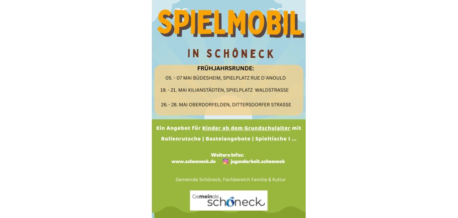 Spielmobil in Schöneck